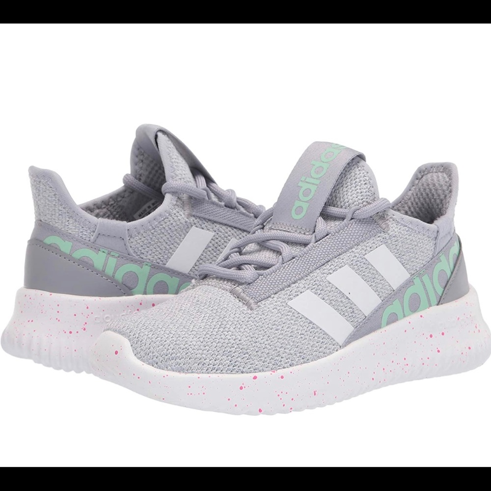 adidas Unisex-Child Kaptir 2.0 Running Shoes. Big Kid Size 1